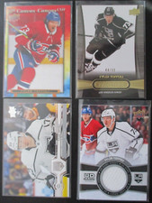 Tyler Toffoli 4 cards lot: RC #/99, JSY, Canvas