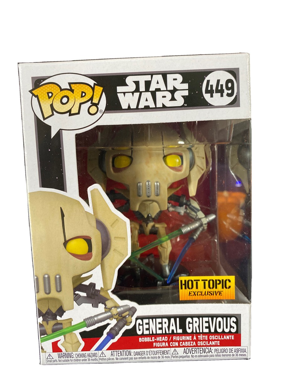 Funko Pop Star Wars #449 General Grievous Hot Topic Exclusive | eBay