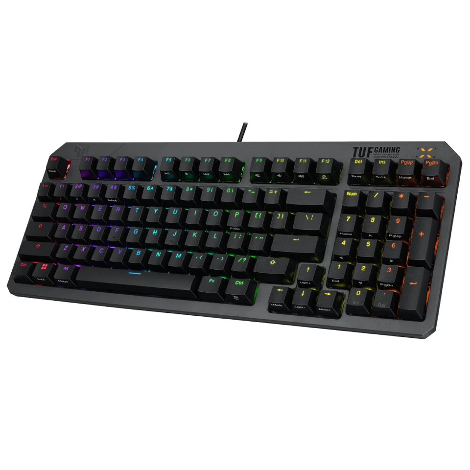 ASUS TUF Gaming K3 Gen II Optical-Mechanical Wired RGB Gaming Keyboard Black - Image 4 of 4