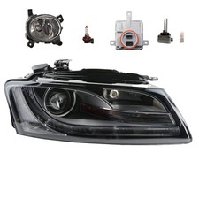 Scheinwerfer Nebel passend für Audi A5 8T Xenon D3S rechts + Leuchtmittel + STG