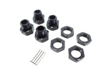 Arrma 6s BLX 17mm Aluminum Wheel Hex Hubs Nuts Pins Adaptor Kraton Notorious