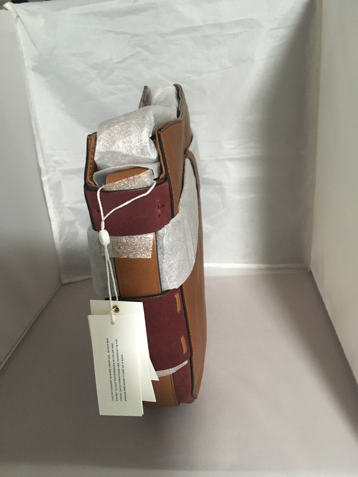 💥RARE & DISCONTINUED💥Tory Burch Eel Stripe Gemini LINK Hobo Handbag Purse NWT! image 7