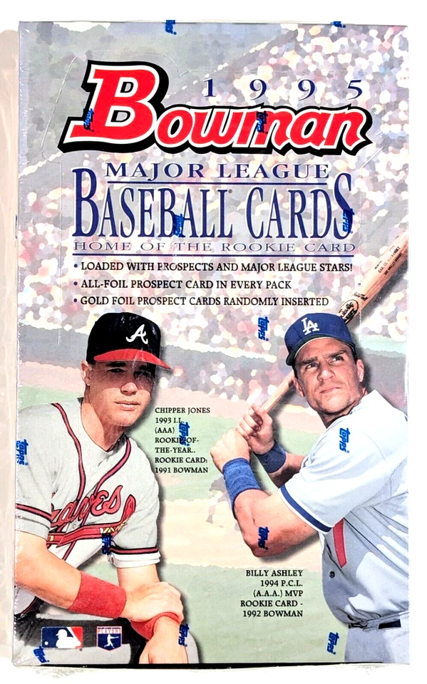 Bowman 1994 y 1995 béisbol hobby caja sellada de fábrica 24ct lote de 2 Foto 3 de 3