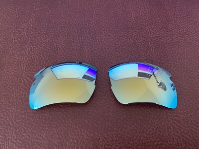 Polarlens POLARISIERT 24k Gold Ersatzlinse Für Oakley Flak Jacket 2.0 XL