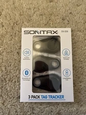 Tag Tracker 3 PC. Sontax Real Time Track Bluetooth 4.0 Voice Recording.  U13