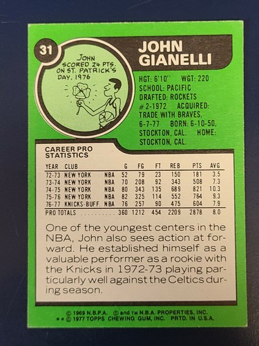 Tarjetas de baloncesto Topps 1977-78 completan tu conjunto que elijas elegir cada una #1 - 132 - Imagen 59 de 265