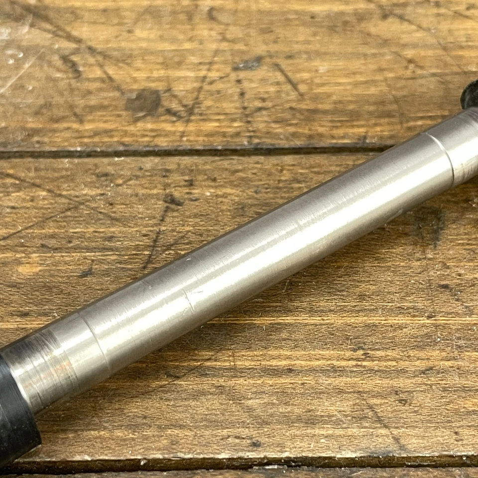 Eje de rodamiento sellado de titanio vintage 126 mm 9,7 mm 9,70 QR pieza de buje hueco Foto 4 de 4