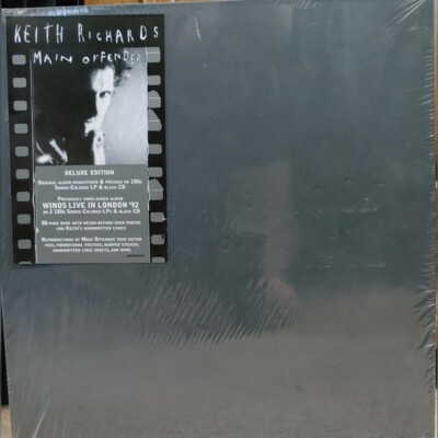 Keith Richards    Main OffenderLabel:Mindless Records (3)    BMGCAT520DBOX