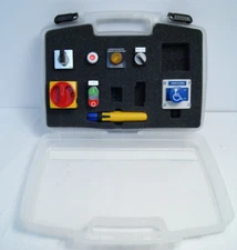 Baco Controls Switch Set in Case Sample Kit Assorted INCOMPLETE SET READ Details
