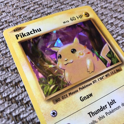 Pikachu Card HOLO 2016 35/108 LV. 12 60HP | eBay