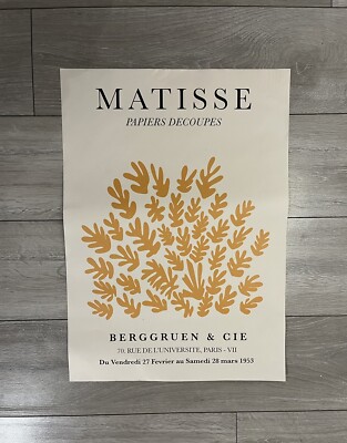 Matisse Papier Decoups A2 Druck Wandbild 