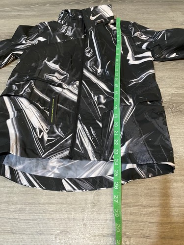 NIKE SHIELD GHOST FLASH WEATHER RESISTANT RUNNING JACKET BLACK BV4387-010 SZ XS - Picture 10 of 10