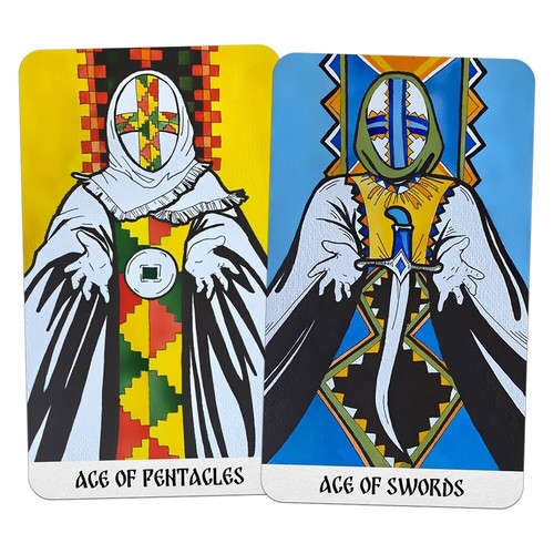 Hutsul Tarot, 78 Cards Deck, Ukrainian Tarot - Picture 4 of 8