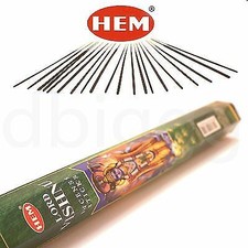 LORD VISHNU von HEM 20 RäucherSTÄBCHEN Original Indien Incense