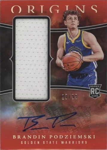 2023-24 Panini Origins - Brandin Podziemski #RJA-POD