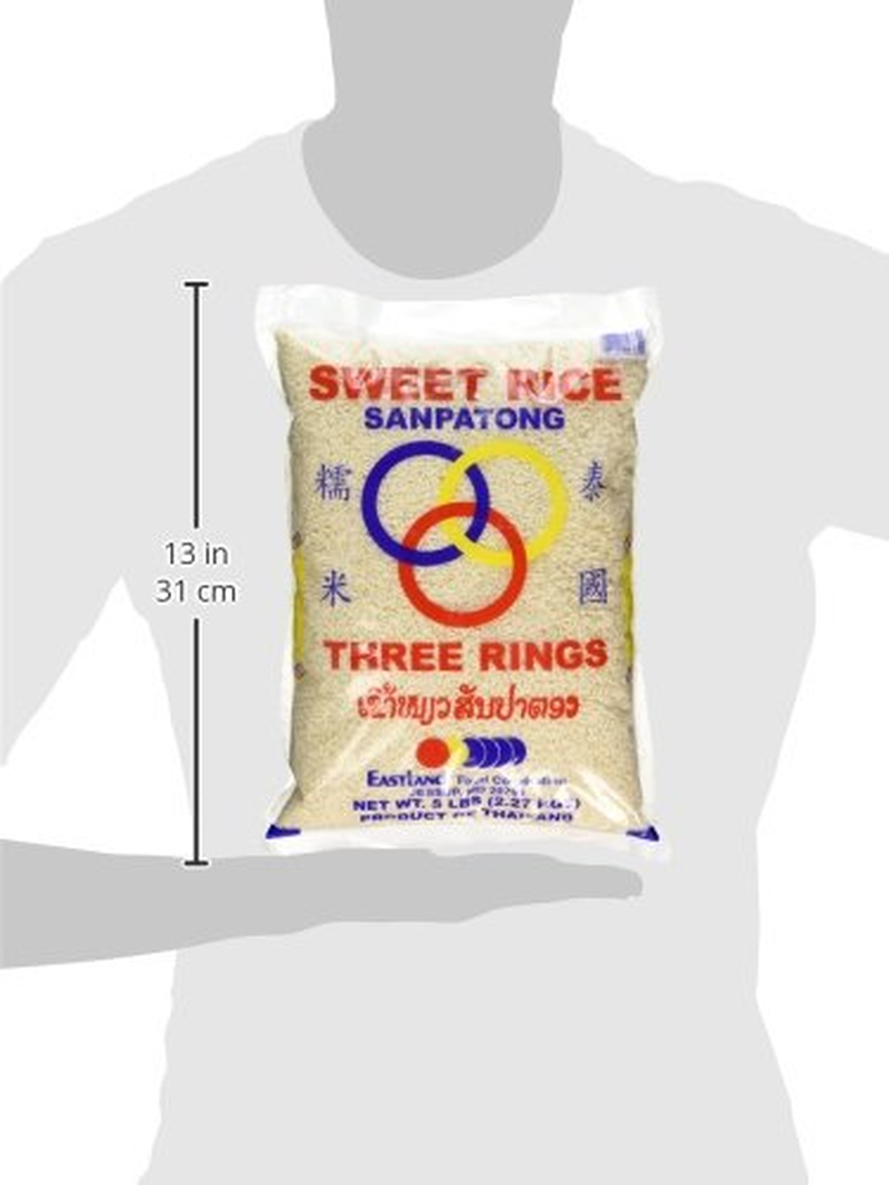 Sweet Rice Sticky Rice Dragonbrand Thai Sticky Rice (Sweet Rice) 5 Lbs | eBay