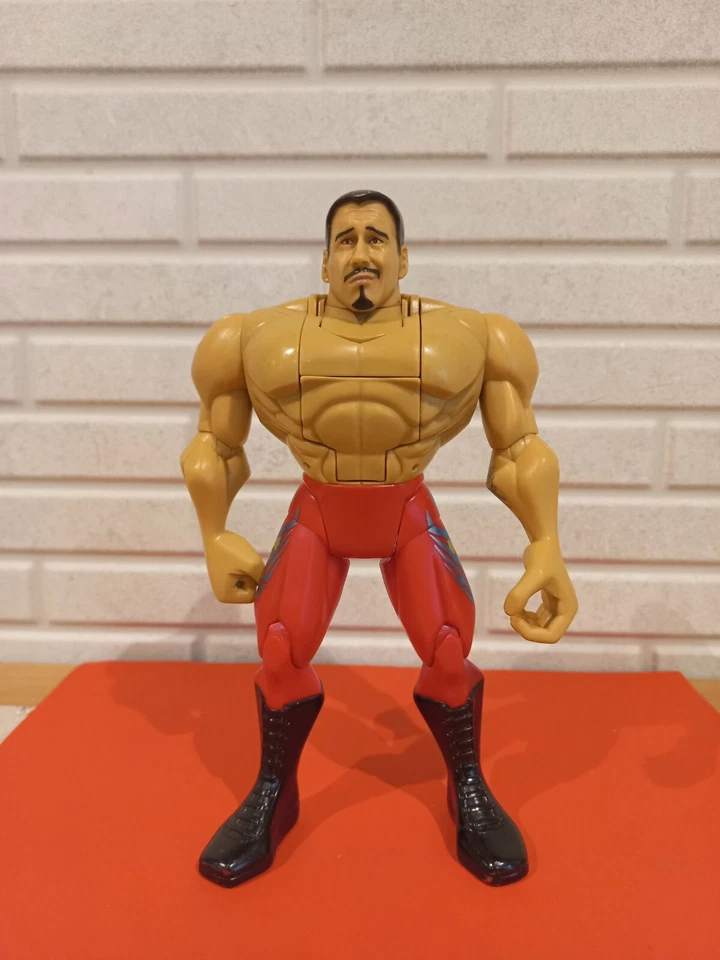 EDDIE GUERRERO WWE ACTION FIGURE VINTAGE MATTEL SERIE ELITE WRESTLING - Immagine 3 di 4