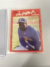 1990 Donruss Ken Griffey Jr #365 RARE ERROR CARD No Dot After Inc & blue dot