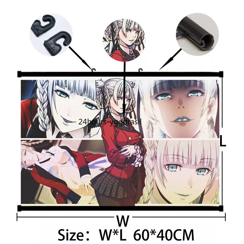 Kakegurui Anime Wall Scroll Poster (16x22) Inches