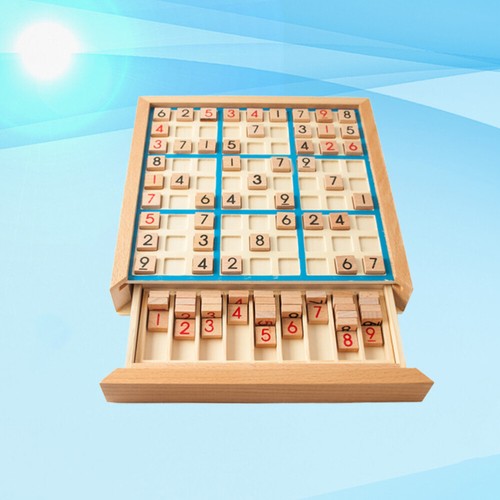Sudoku-Spiel Schach Kind Zahlenpuzzle-Spielbrett Zahlenrätsel Für Kinder - Bild 10 von 11