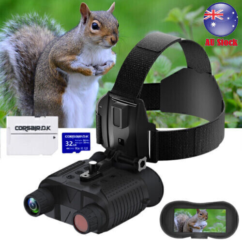NV8160 IR Night Vision 8X Zoom Digital Telescope Head-mounted Binoculars 400M