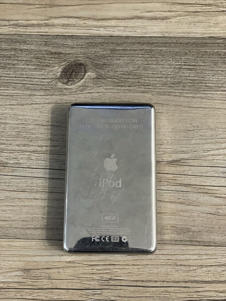 Apple iPod classic 4th Generation White (40 GB) for sale Apple iPod classic 4th Generation White (40 GB) for sale