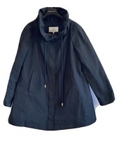 Gf Gianfranco Ferre Ladies Black Coat Jacket Anorak, Sz S, Worn Once £380