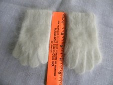 Vintage Baby Gloves - 1952 - White