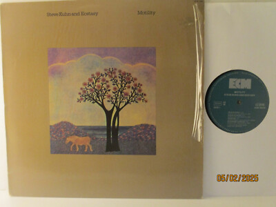 Steve Kuhn And Ecstasy    Motility- LP 1977-D-ECM Records    ECM 1094