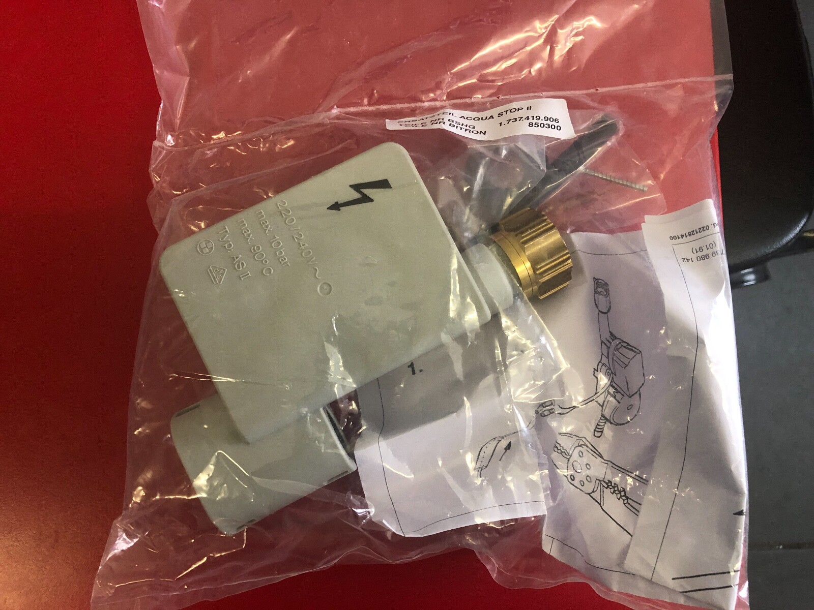 EXPRESS Miele Dishwasher Aquastop Valve Kit G641 G641i G641iPLUS G 641