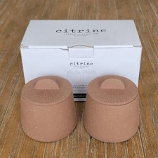 Citrine Canyon Collection by Magenta Set of 2 Spice Jars 6.4oz