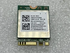 HP 915622-001 Realtek RTL8822BE 802.11AC/ABGN BLUETOOTH 4.2 NGFF - U98H133