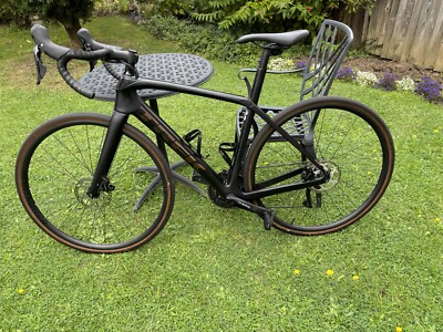 Trek Domane SL5 2022 Black Full Trek service history less than