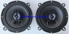 Pair 5 1/4" Quality Coaxial 2-Way Car Audio Stereo Radio Replacement Speakers
