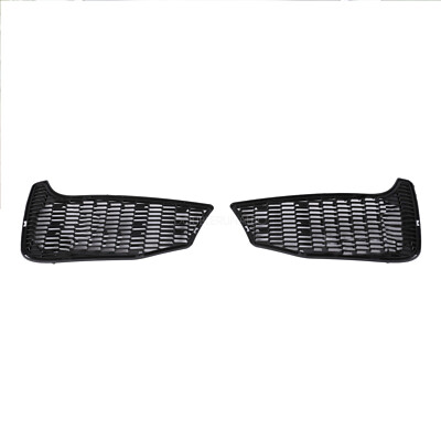 Front Bumper Fog Light Grilles Grill Cover For BMW E90 E91(only Fit Our bumper)