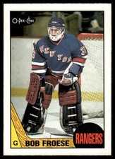 1987-88 OPC OPEECHEE Bob Froese New York Rangers #195