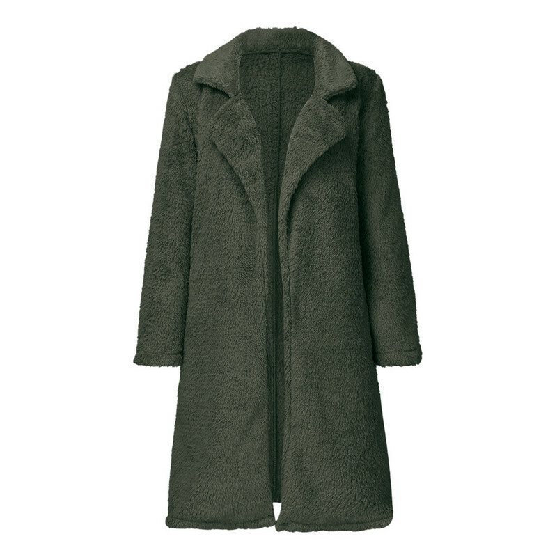 Green teddy fur coat sale