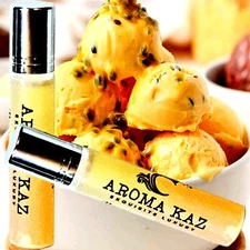 Passionfruit Ice Cream Roll On Perfume Fragrance Oil Vegan Alcohol-Free