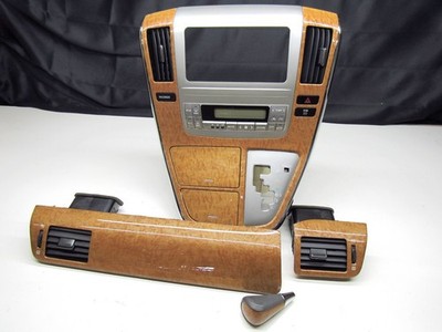 Toyota Alphard Vellfire ANH10 ANH15 MNH10 MNH15 Wood Grain Interior Trim OEM JDM