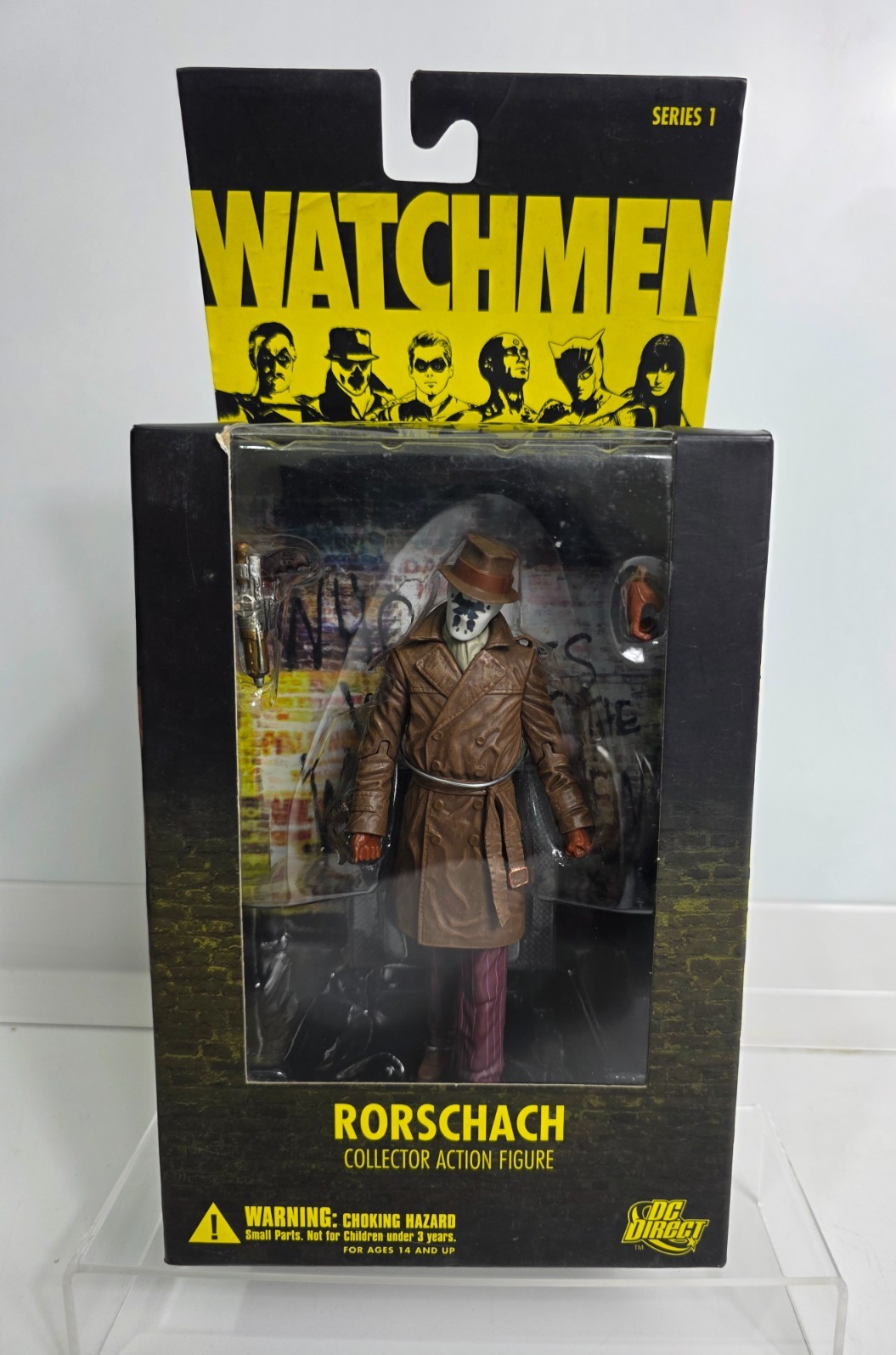 DC Direct -Watchmen ""Rorschach""- Action Figure