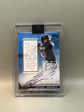 2023 TOPPS LUMINARIES RONALD ACUNA JR. HOME RUN KINGS AUTO  /5🔥🔥