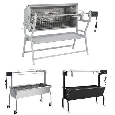 Spanferkelgrill Lammgrill Spanferkel Grill mit Drehspieß BBQ Spießgrill Motor