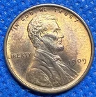 1909 VDB Lincoln Wheat Cent — First-Year Issue, BU Red #661