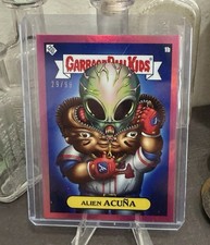 2022 Topps Garbage Pail Kids MLB S2 Ronald Acuna Jr. Pink Foil  29/99 1b Alien