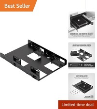 Innovative Dual SSD Adapter Bracket for 3.5  Internal Drive Bay - Easy Install