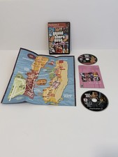 Play Station 2 Grand Theft Auto Vice City CIB With Map & Liberty City Stories