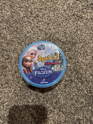 Spot It Disney Frozen Family Spot The Match to Learn the Alphabet Card Game