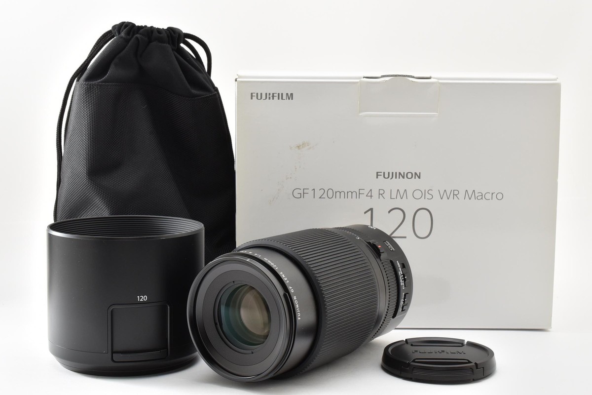 Boxed [MINT+++ w/Hood] FUJIFILM Fujinon GF 120mm F4 R LM OIS WR