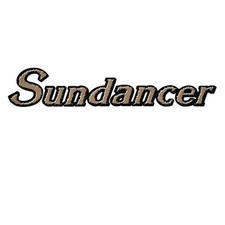 Sea Ray Boat Brand Decal 138196-03 | Sundancer 07 Gold 24 1/2 Inch