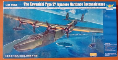 Trumpeter TR01322 1/144 Kawanishi Type 97 Japanese Maritimce Reconnaissance